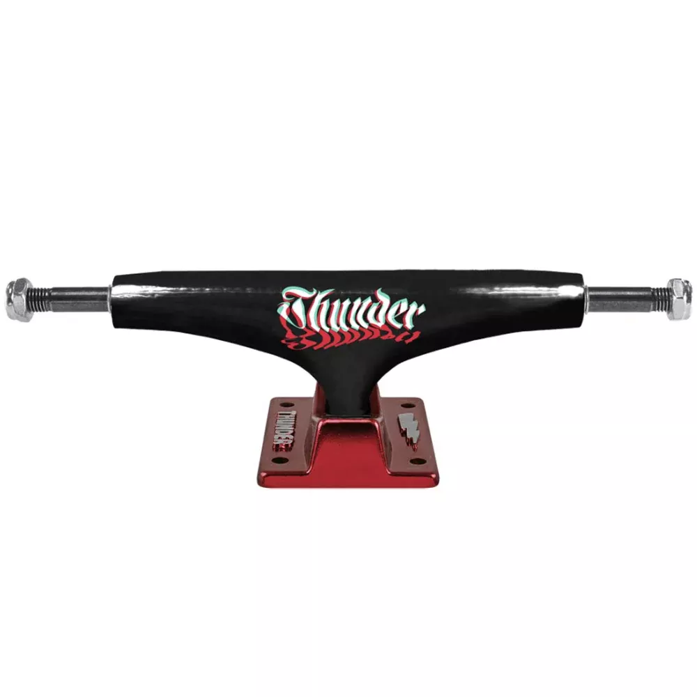 Thunder Disorder Lights Black Red (PAIR) - Skateboard Trucks