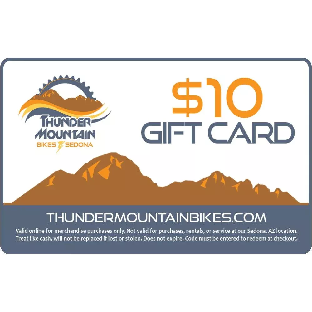 Thunder Mountain Bikes Gift Card