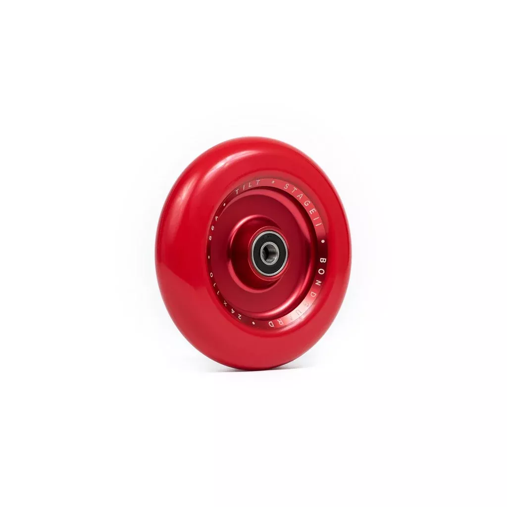 Tilt Stage 2 Full Core Red 110mm (PAIR) - Scooter Wheels