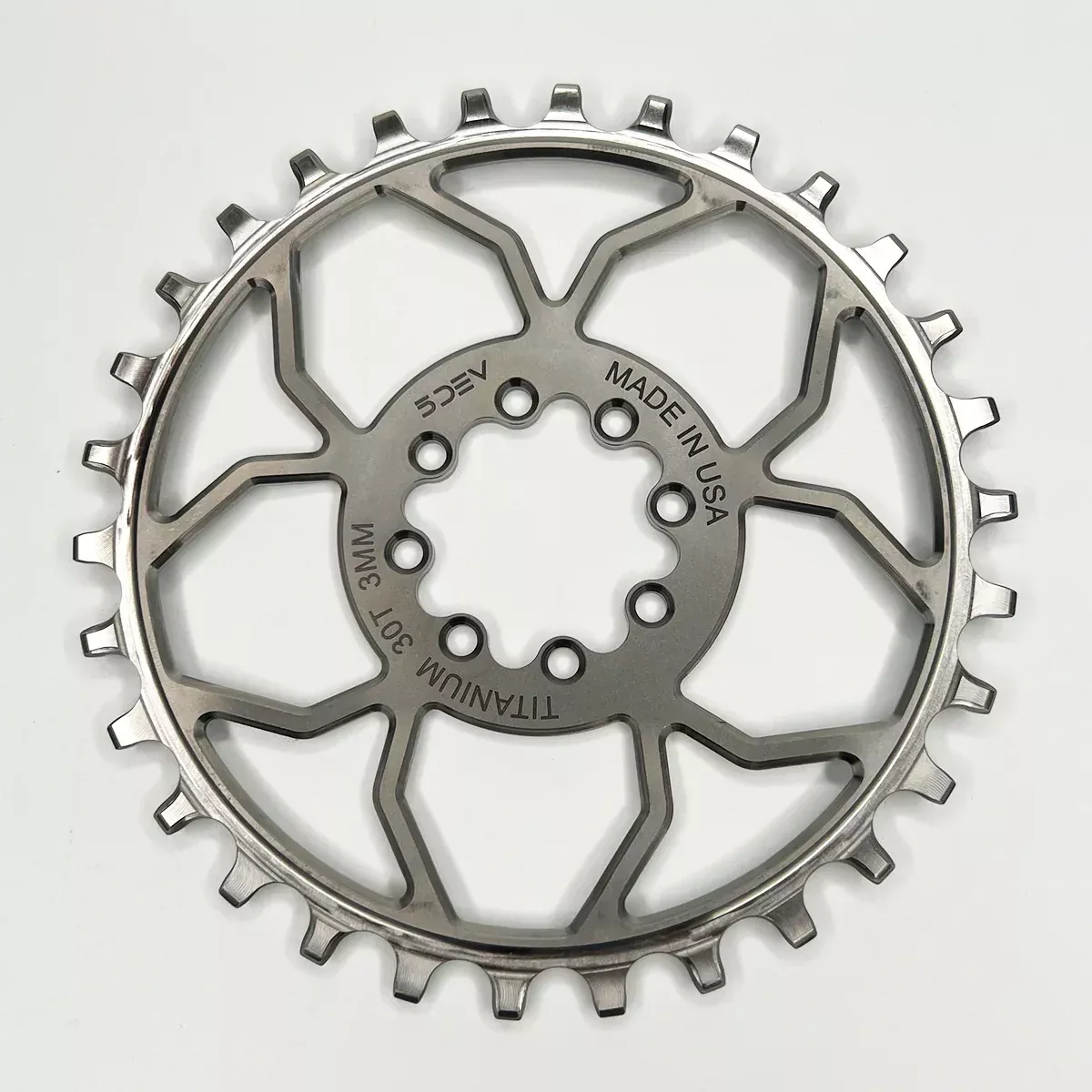 Titanium 8bolt Direct Mount Chainring