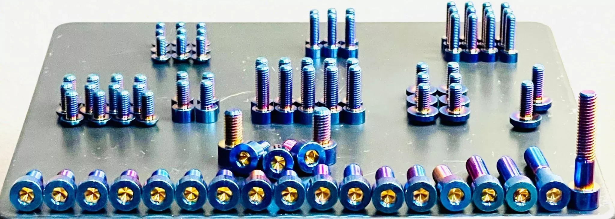 Titanium Full Body Hardware Kit – Talaria MX3 / MX4 / MX5 | Anodized Bolt Kit