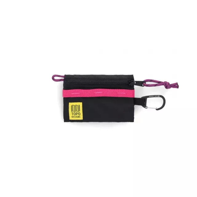 Topo Designs Accessory Bag Micro Red/Turquoise