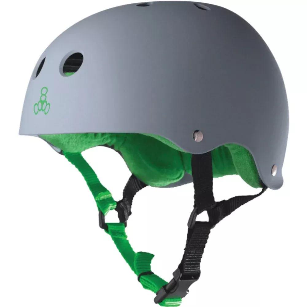 Triple 8 Sweatsaver Carbon Rubber Helmet