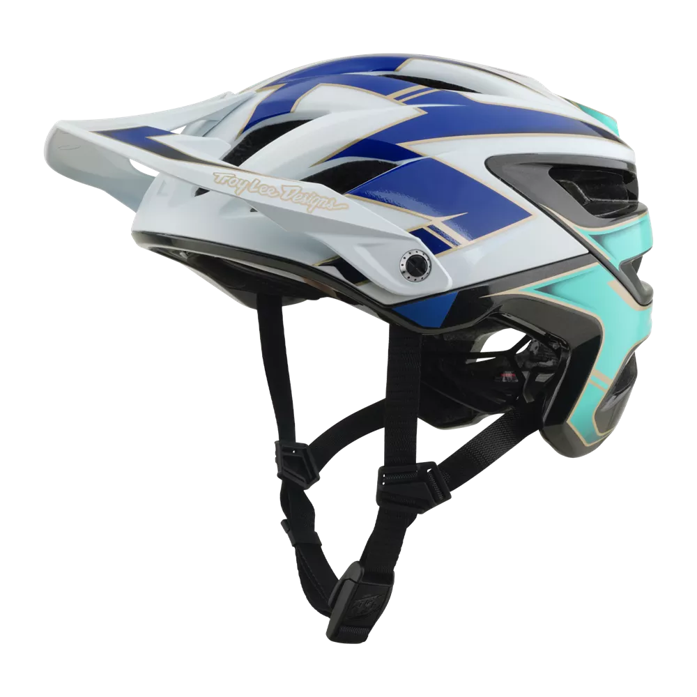 Troy Lee Designs – A3 AS Helmet Electra White