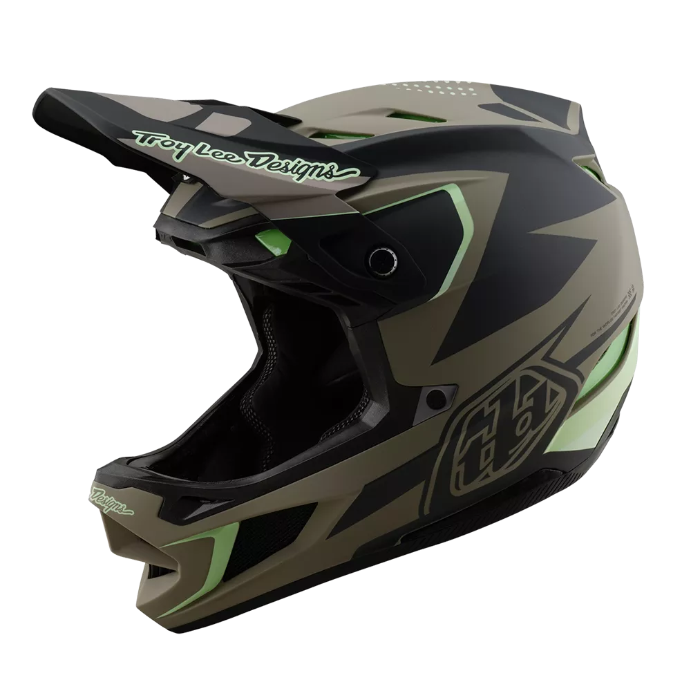 Troy Lee Designs – D4 AS Composite Helmet Optic Timber
