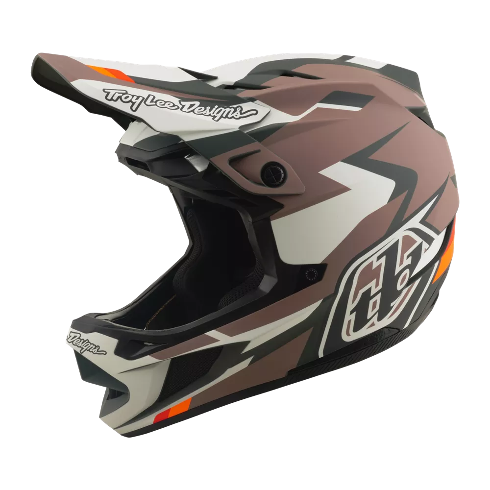Troy Lee Designs – D4 AS Polyacrylite Helmet Roamer Clay