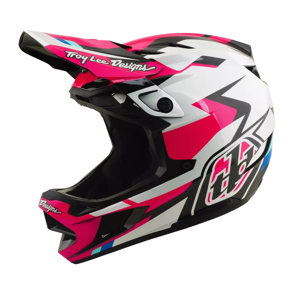 Troy Lee Designs – D4 AS Polyacrylite Helmet Roamer Magenta