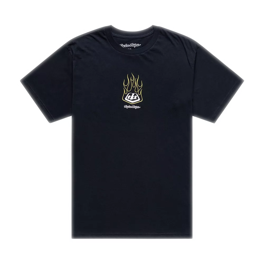 Troy Lee Designs – Flame2 Short Sleeve Tee Black