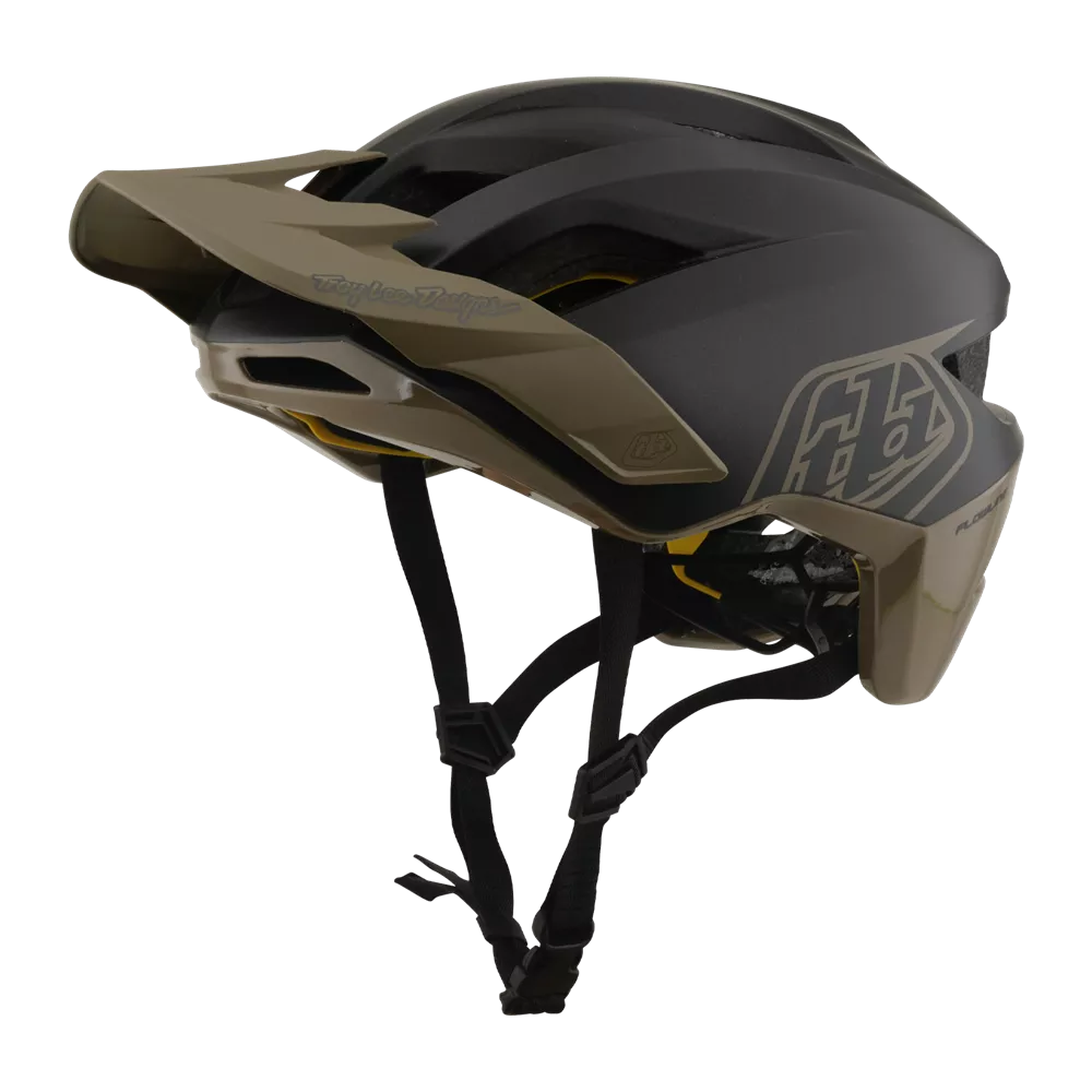 Troy Lee Designs – Flowline AS Helmet Point Charcoal / Timber