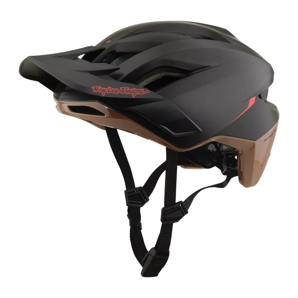 Troy Lee Designs – Flowline Se AS Helmet Stacks Charcoal / Sienna