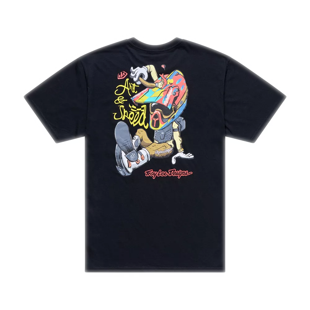 Troy Lee Designs – Heritage Short Sleeve Tee Black