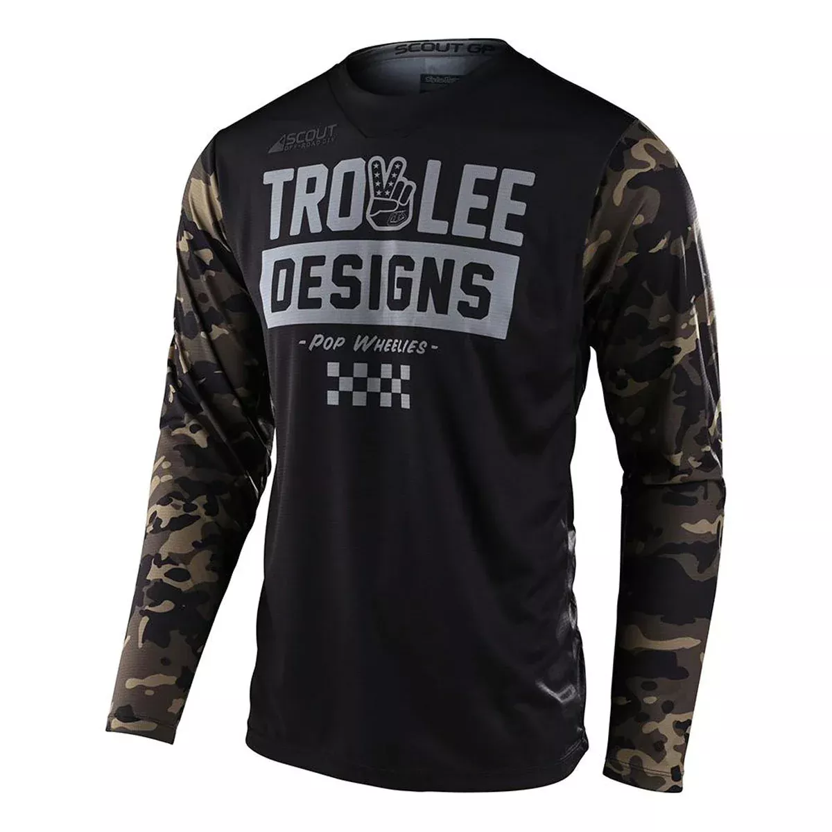 Troy Lee Designs Scout GP Jersey - Peace & Wheelies