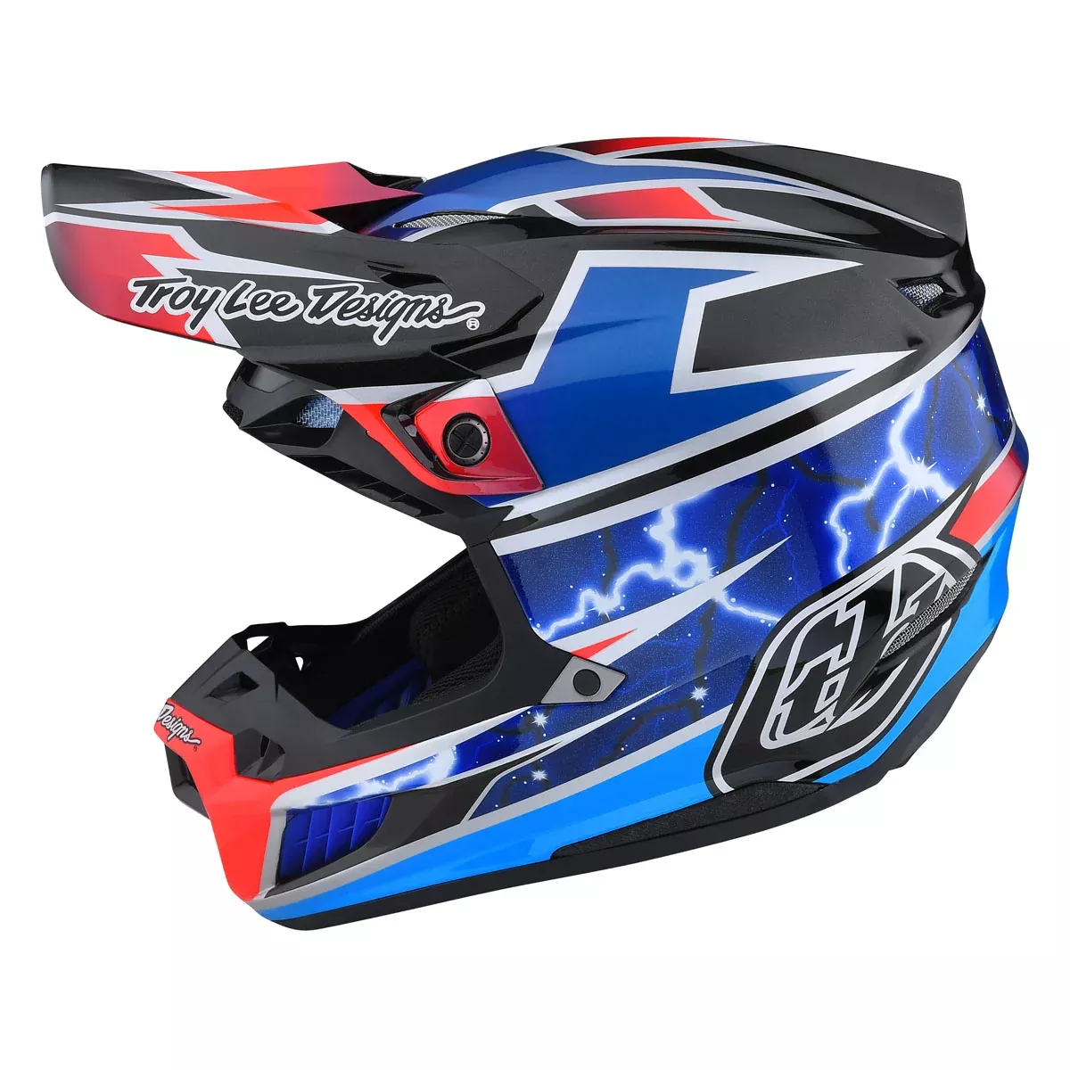Troy Lee Designs SE5 Composite Helmet w/ MIPS - Lightning
