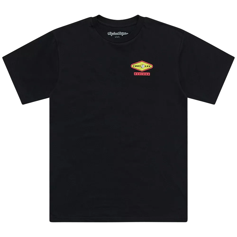 Troy Lee Designs – Short Sleeve Tee Carb Black