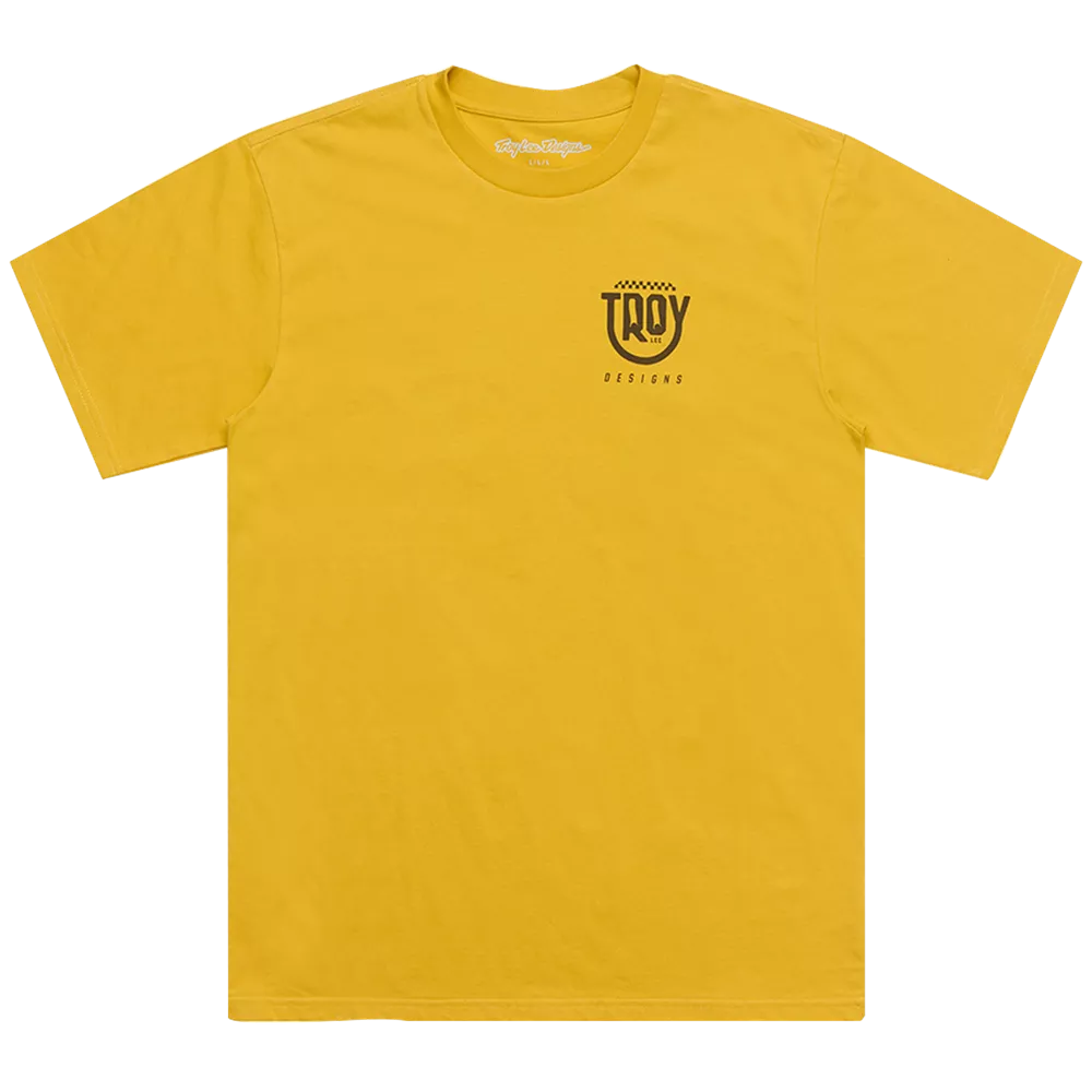 Troy Lee Designs – Short Sleeve Tee Smiley Gold
