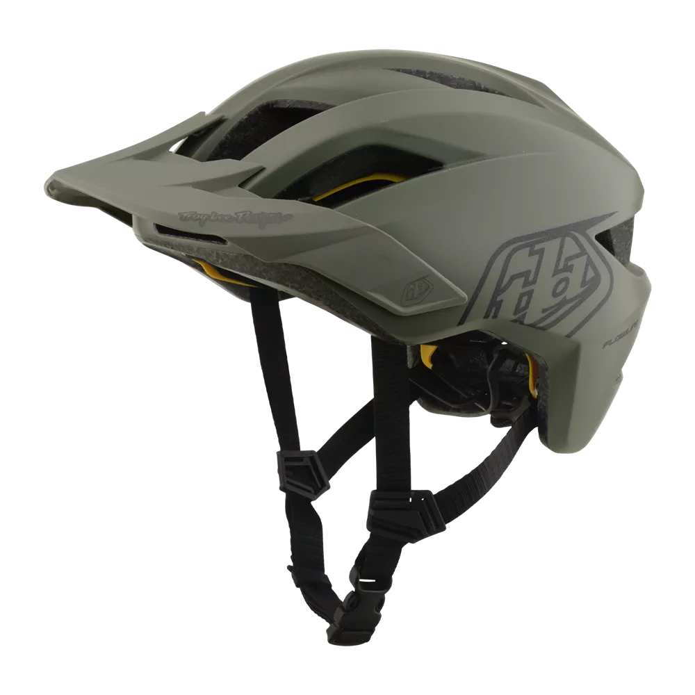 Troy Lee Designs – Youth Flowline AS Helmet Point Army / Phantom