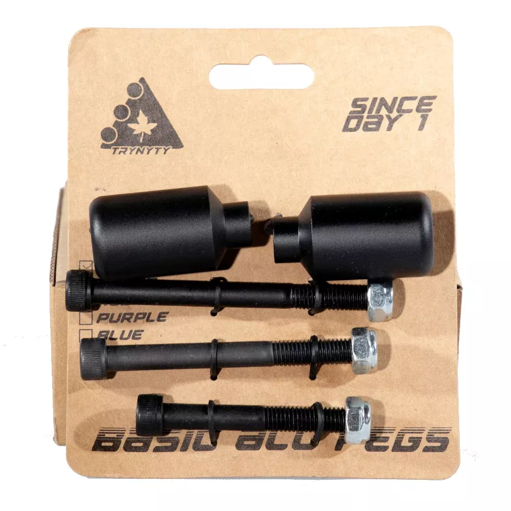 Trynyty Basic ALU Pegs (PAIR) - Scooter Pegs