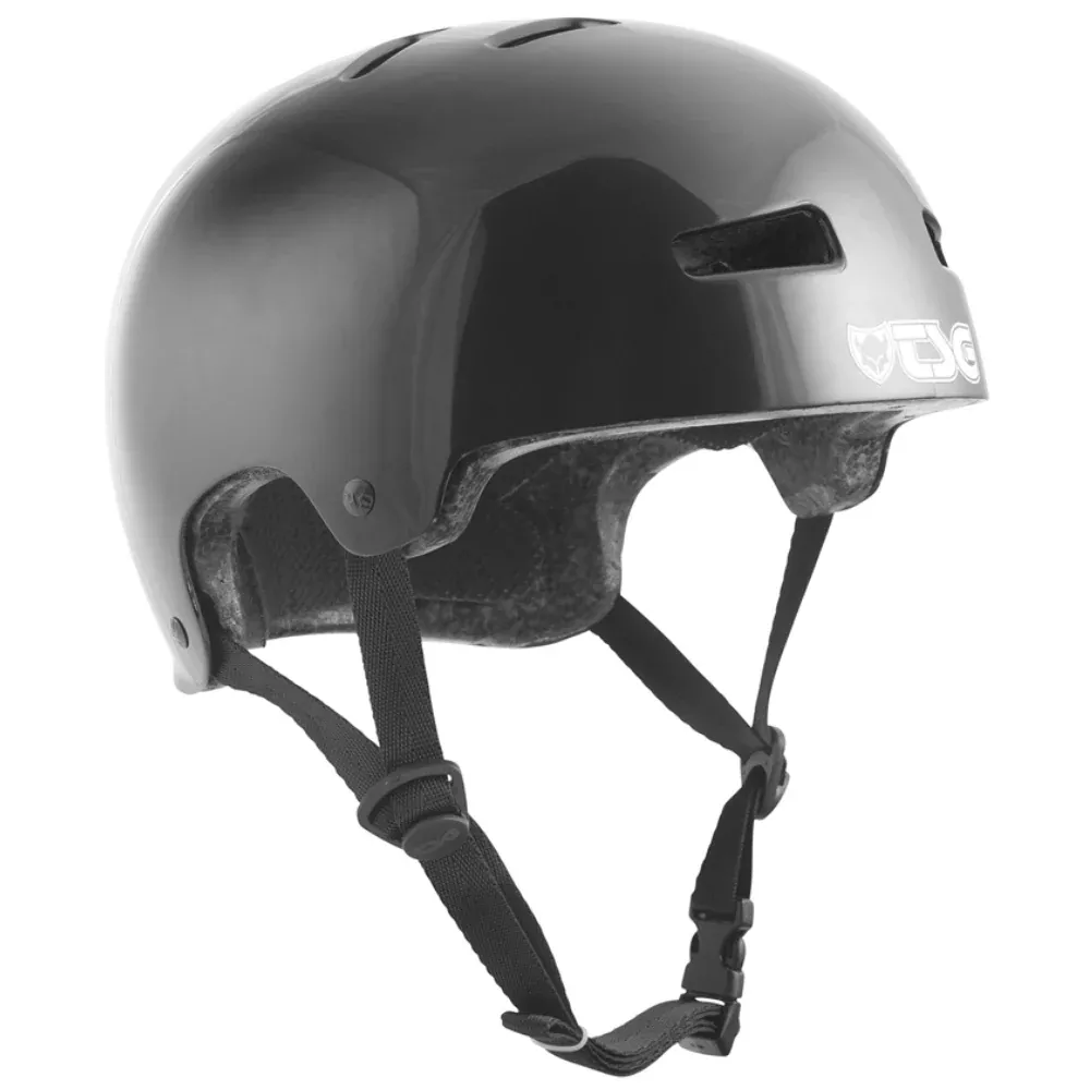 TSG Evolution Injected Color Black (CERTIFIED) - Youth Helmet