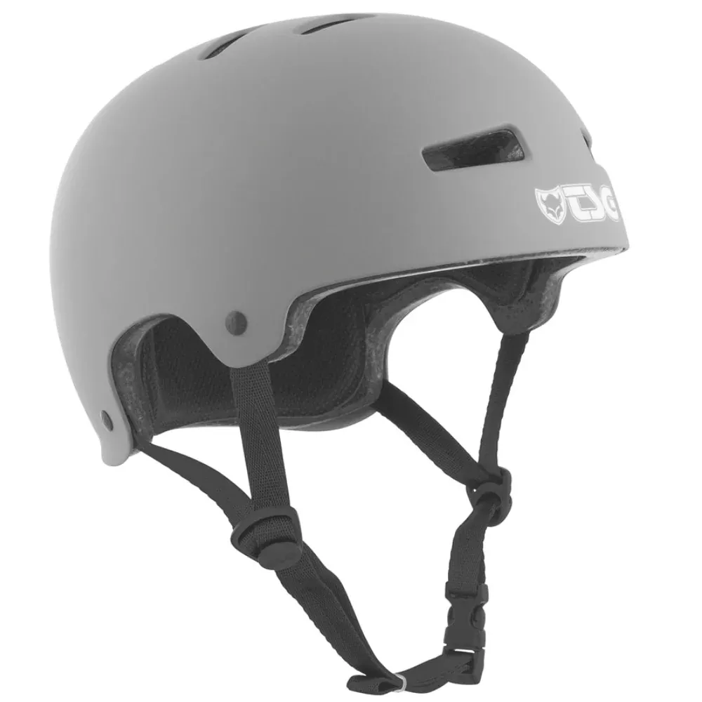 TSG Evolution Solid Color Satin Coal (CERTIFIED) - Helmet