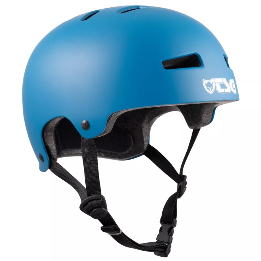 TSG Evolution Solid Color Satin Deep Teal (CERTIFIED) - Youth Helmet