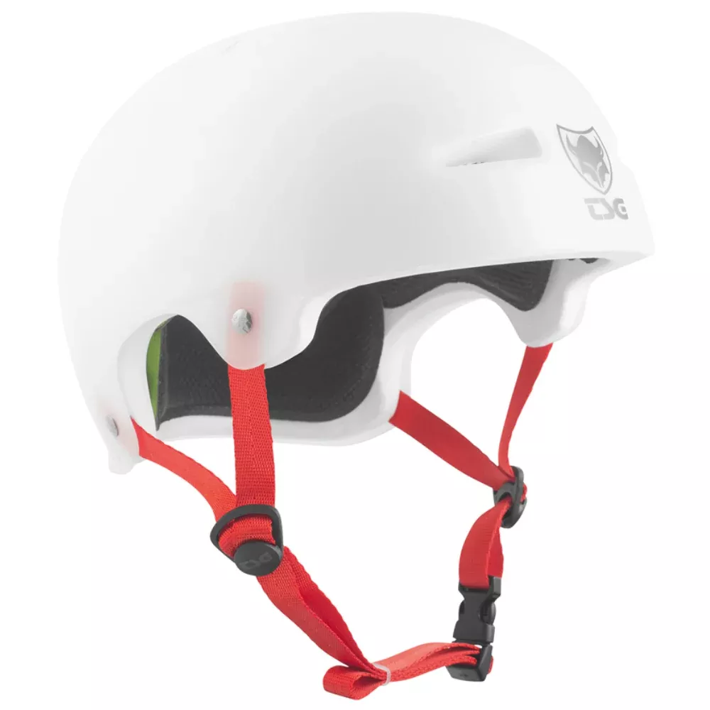 TSG Evolution Special Makeup Clear White (CERTIFIED) - Helmet