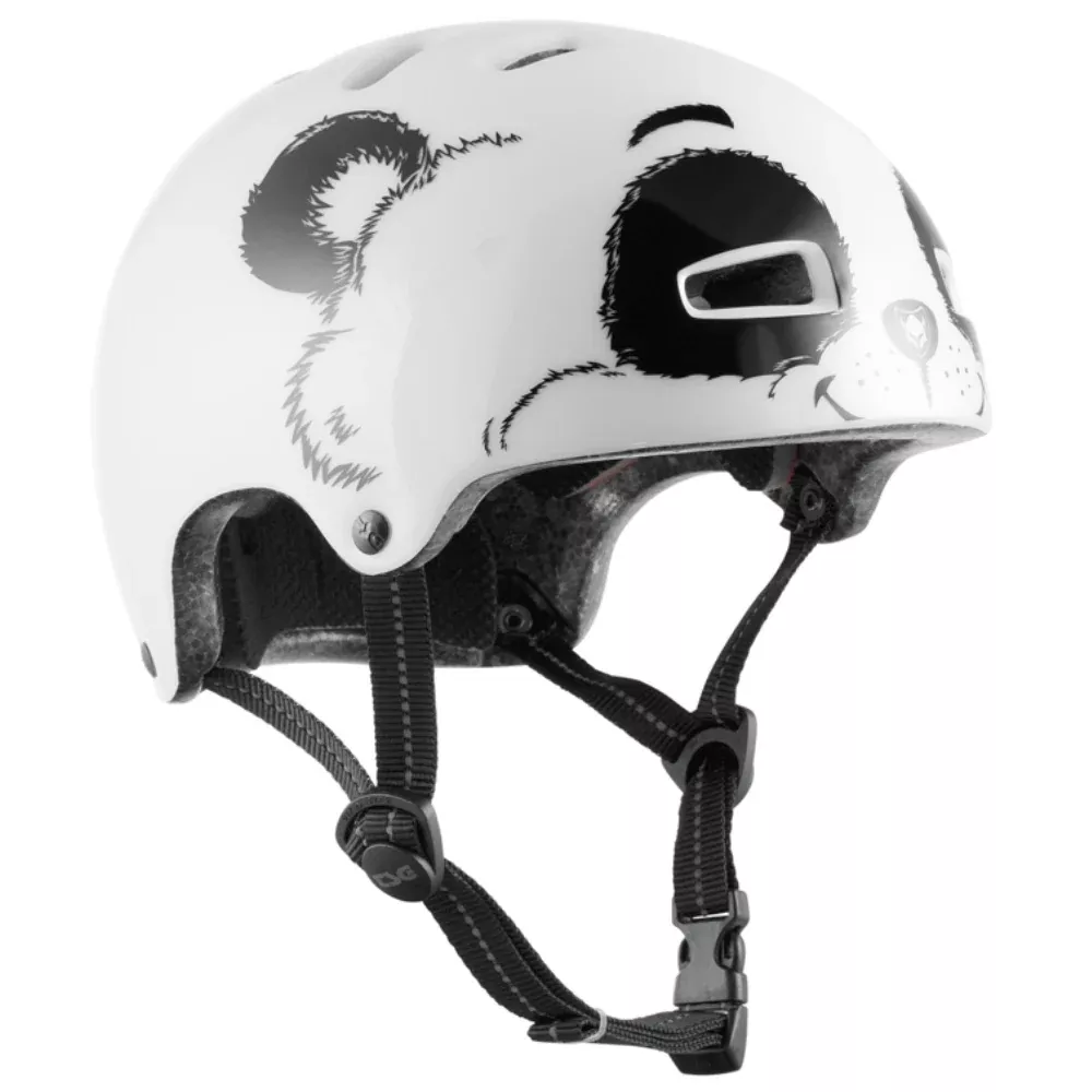 TSG Nipper Mini Graphic Design Panda (CERTIFIED) - Youth Helmet