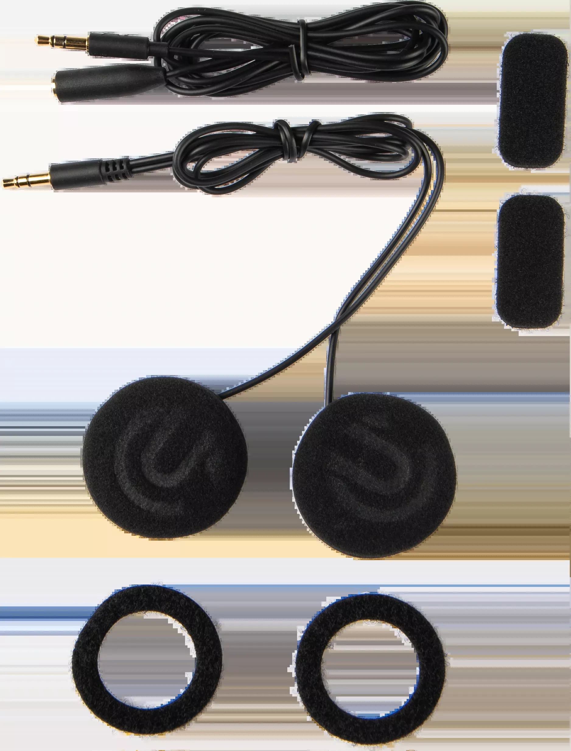 UCLEAR Hds10X Helmet Speakers 40Mm Diameter 3.5Mm Jack