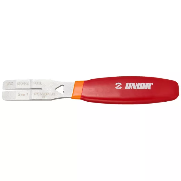 Unior 1757/2DP-US 2 for 1 Rotor and Piston Disc Brake Tool