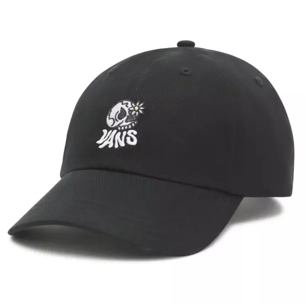 Vans Skull Daze Curved Bill Cap Black