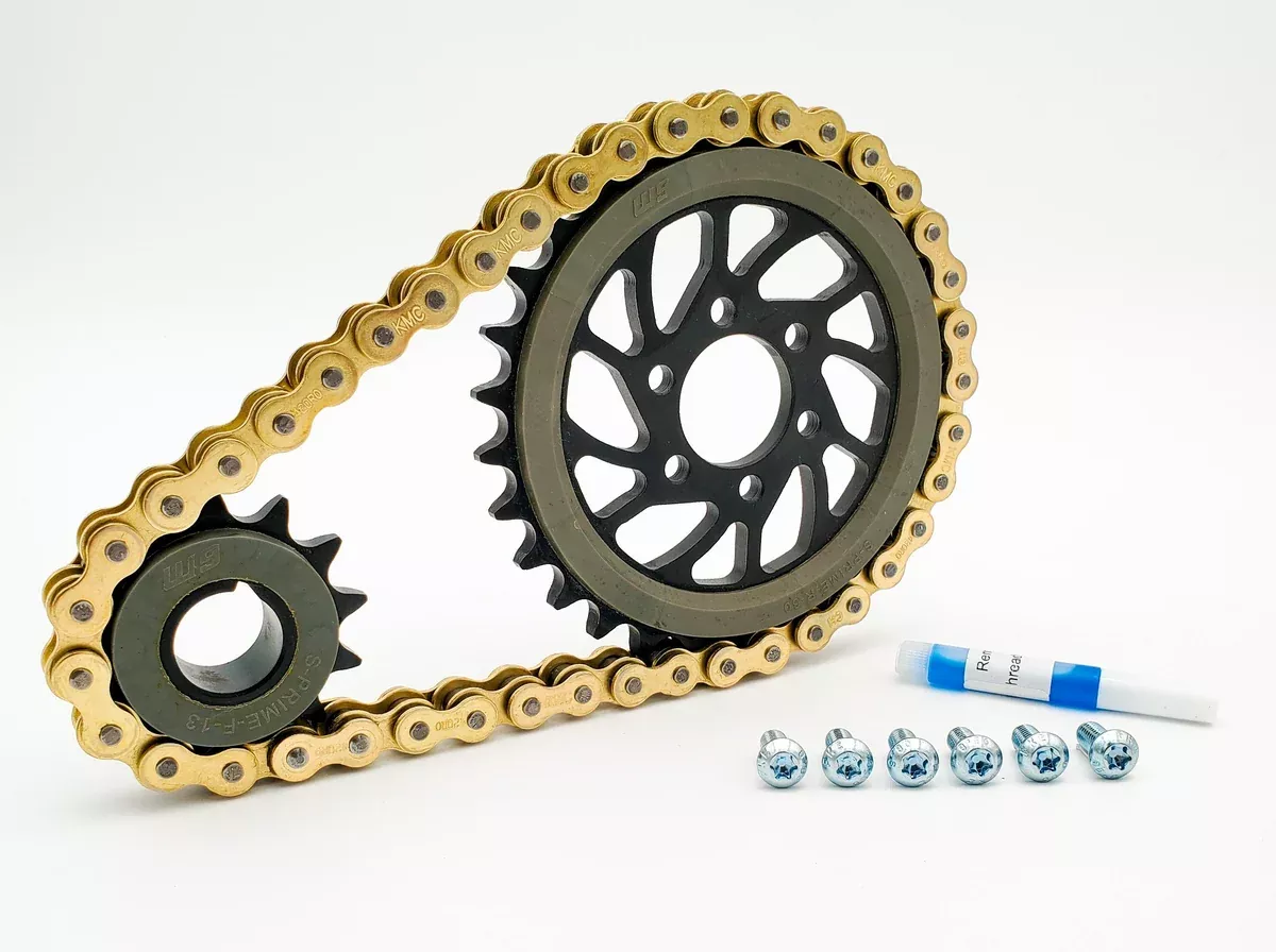 Warp 9 Chain Drive Conversion — Sur-Ron Light Bee X