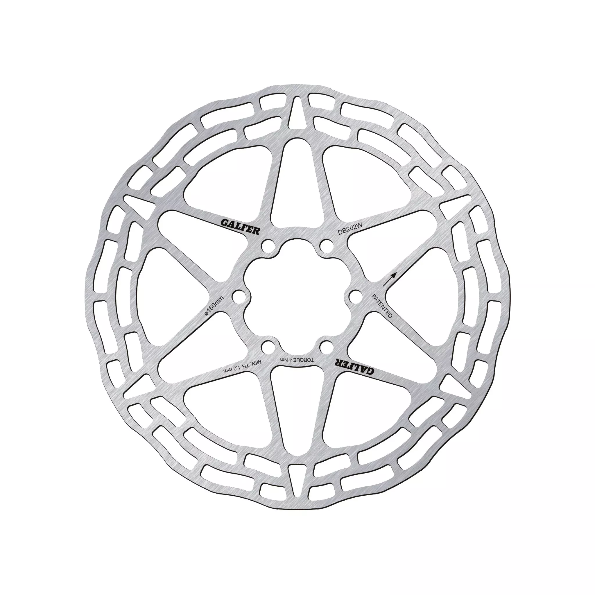 Wave Trials 6 Bolt Brake Disc Rotor