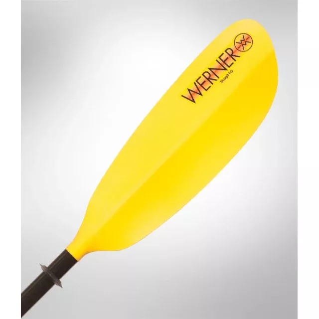 Werner Skagit FG 2pc Straight Shaft Yellow