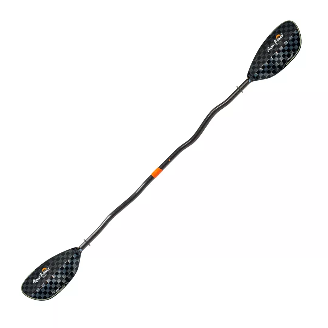 Whiskey Carbon 2-Piece Bent Shaft Kayak Paddle
