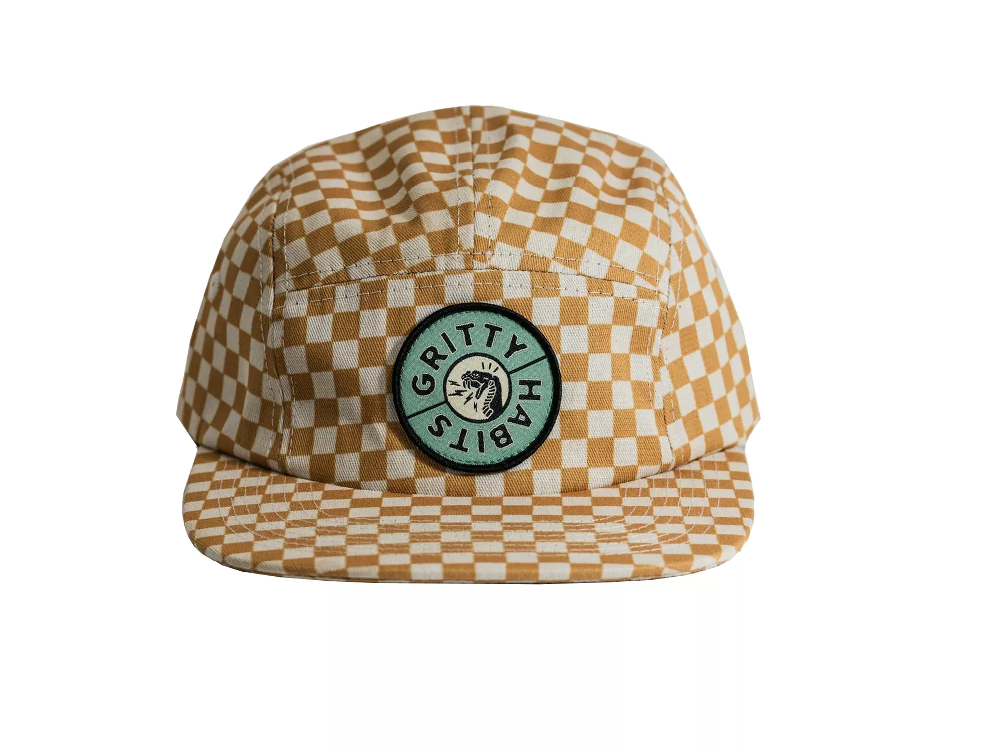 Wipeout Checkered 5-Panel Hat