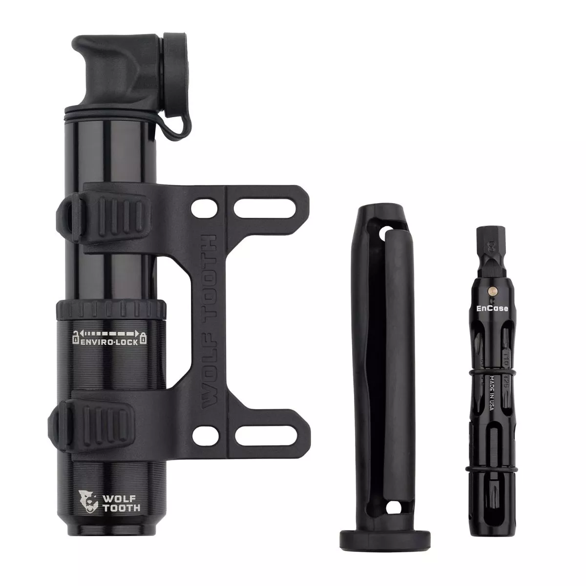 WOLF TOOTH – EnCase System Pump 40cc with Hex Bit Wrench Multi-Tool