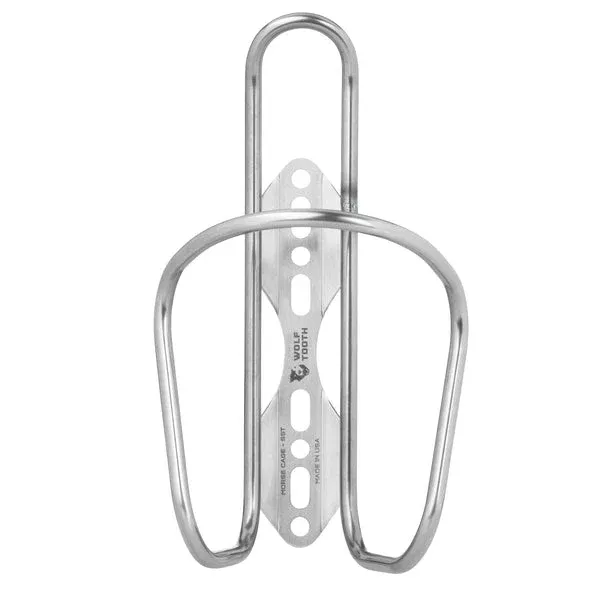 Wolf Tooth Morse Stainless Steel Bottle Cage