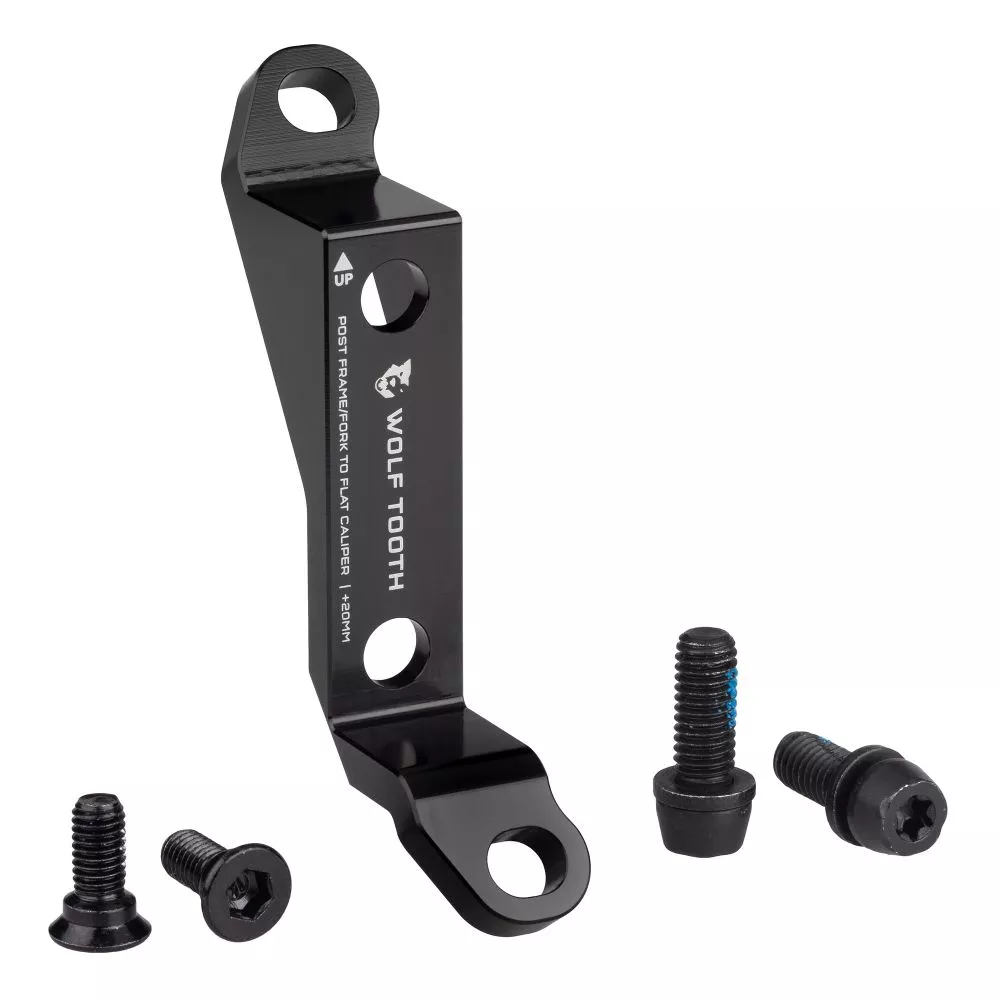 WOLF TOOTH – Post to Flat Mount Brake Adapter