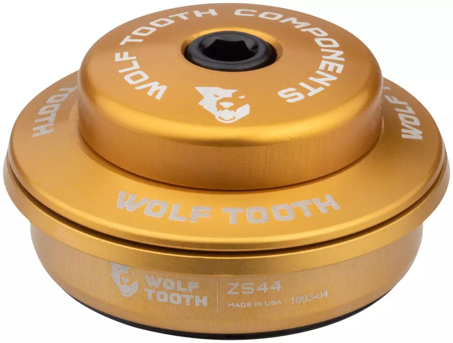 Wolf Tooth Premium Headset -ZS44/28.6 Upper 6mmGold