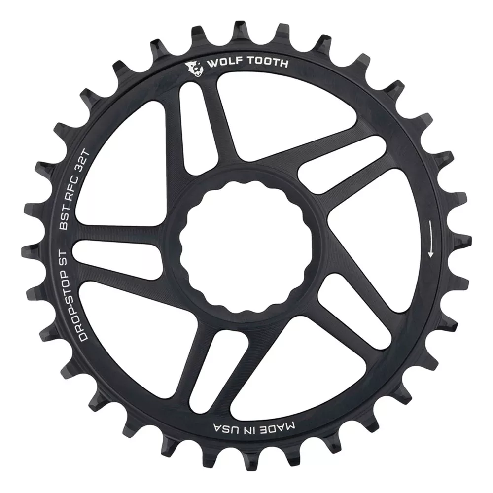 WOLF TOOTH – RACE FACE CINCH ROUND DROP-STOP CHAINRING – BOOST (3MM) OFFSET – SHIMANO HG+