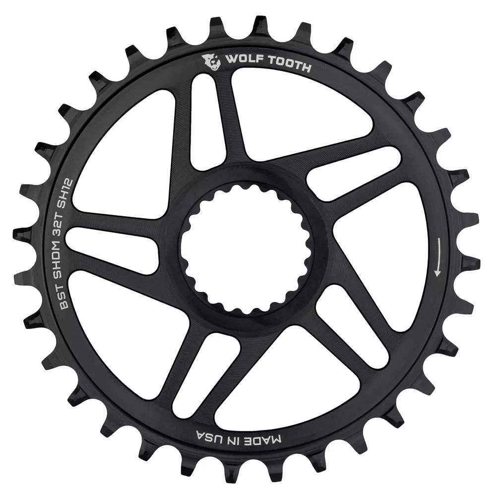 WOLF TOOTH – SHIMANO DM DROP-STOP CHAINRING – BOOST – SHIMANO HG+