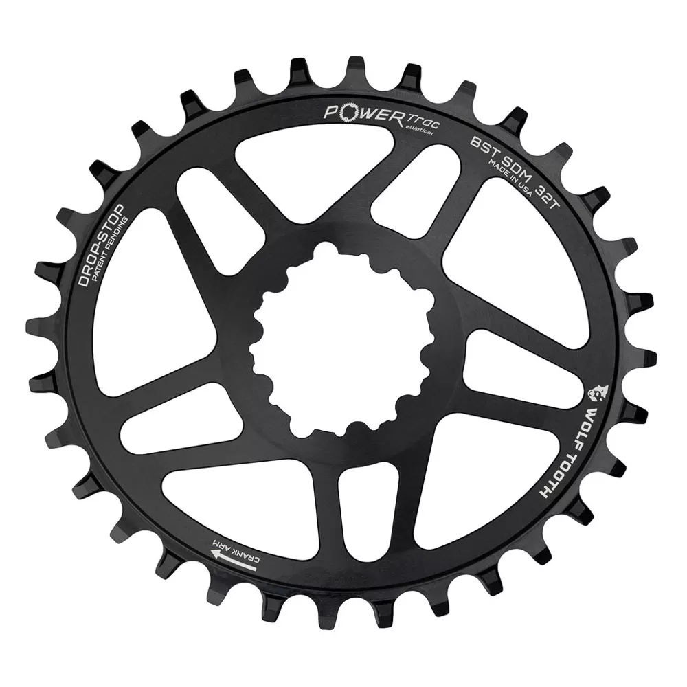 WOLF TOOTH – SRAM DM OVAL DROP-STOP B CHAINRING – BOOST