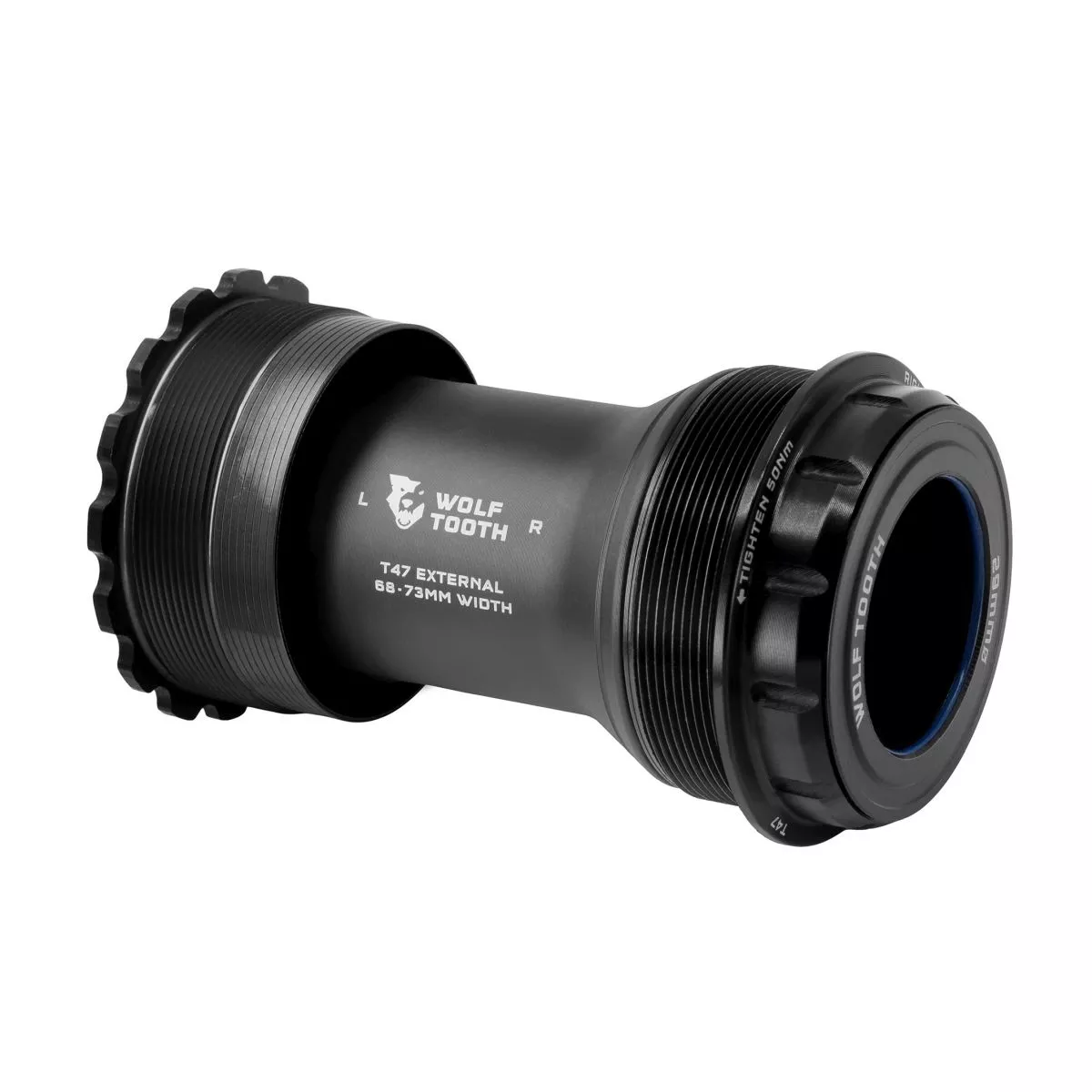 Wolf Tooth T47 Asymmetric Bottom Bracket – 29mm – Black