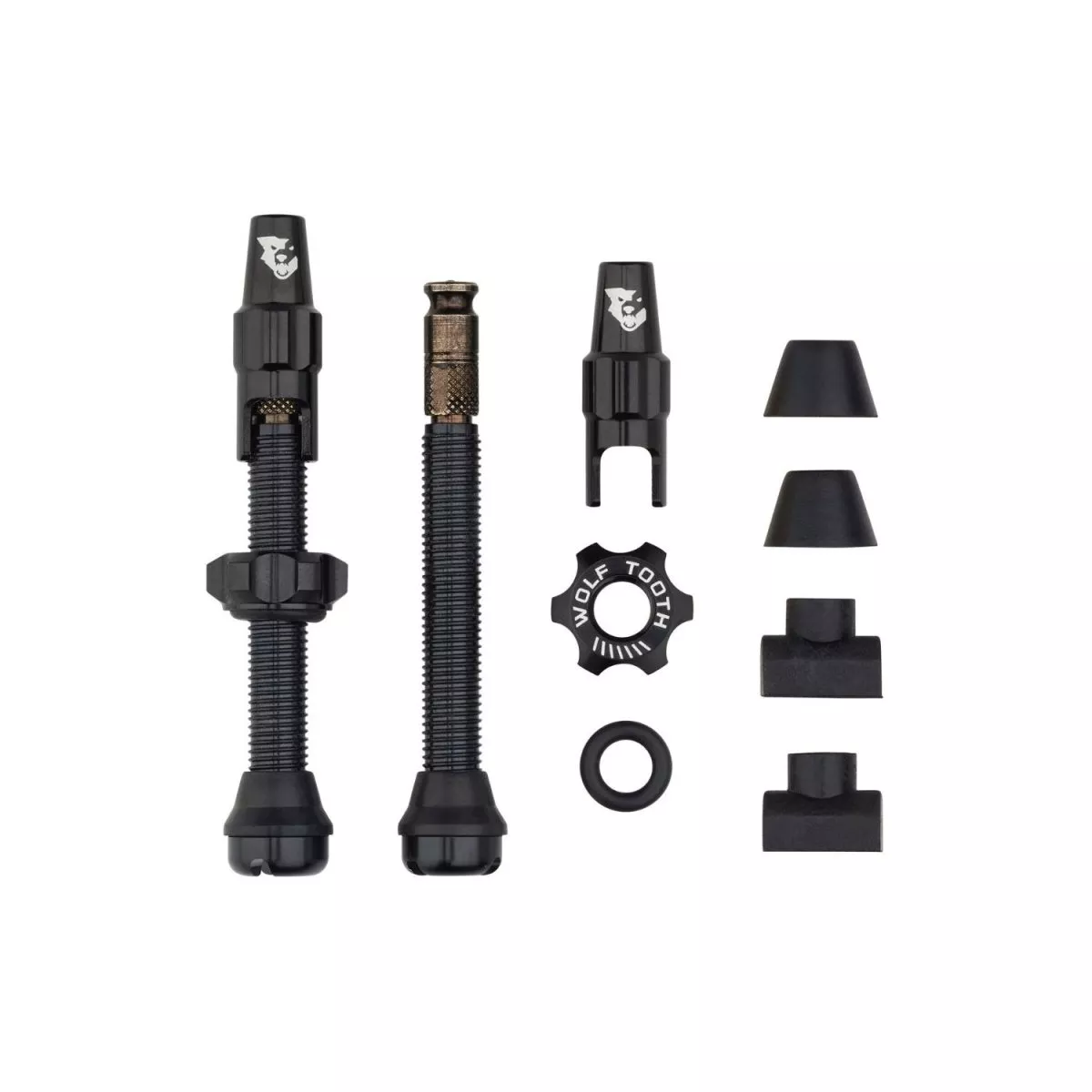 WOLF TOOTH – TUBELESS VALVE STEM KIT FOR CLIK VALVE – 44MM