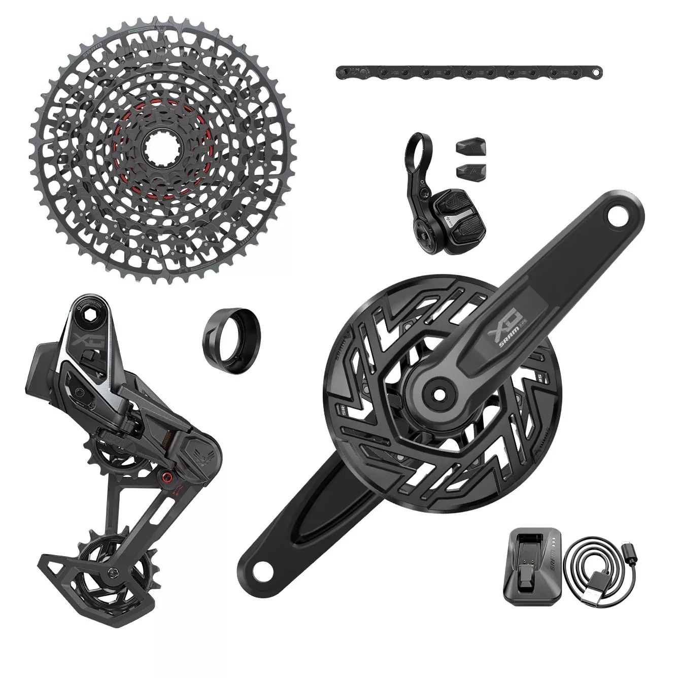 X0 Transmission T-Type Eagle AXS E-MTB Brose Groupset