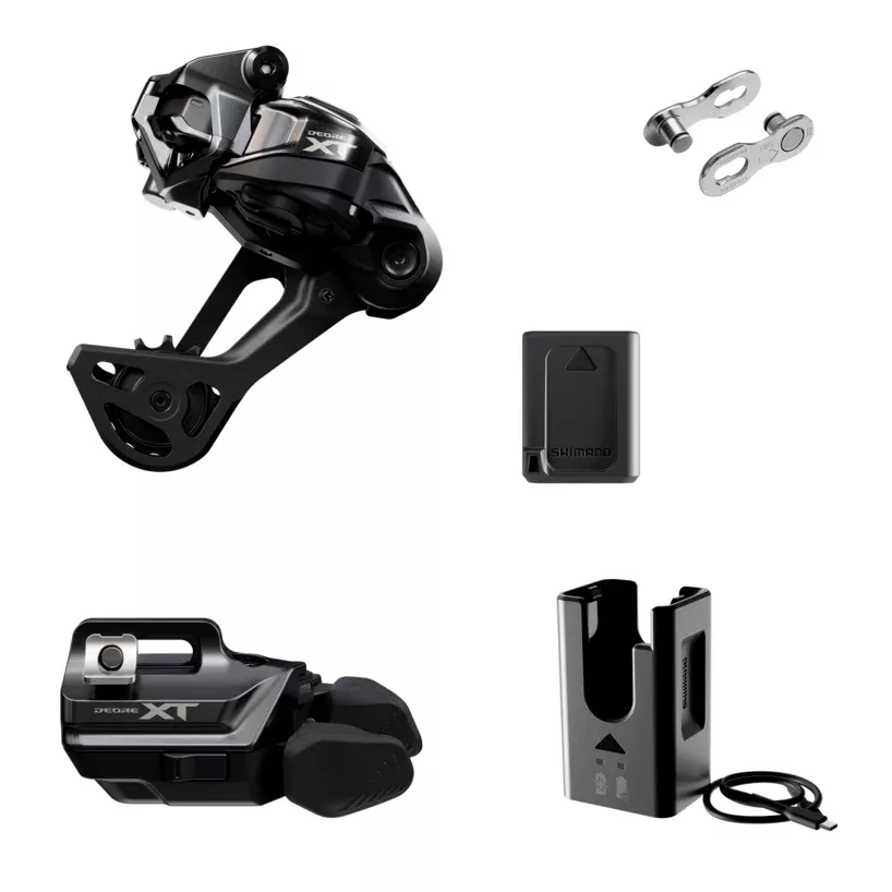 XT M8250 Di2 Wireless Drivetrain Upgrade Kit - SGS (Long Cage) - I-Spec EV