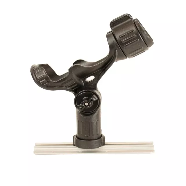 YakAttack Omega Rod Holder w/ LockNLoad Track Mounting Base