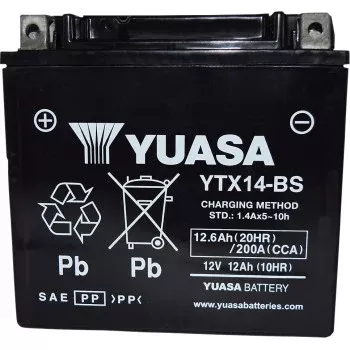 Yuasa Battery - YTX14-BS