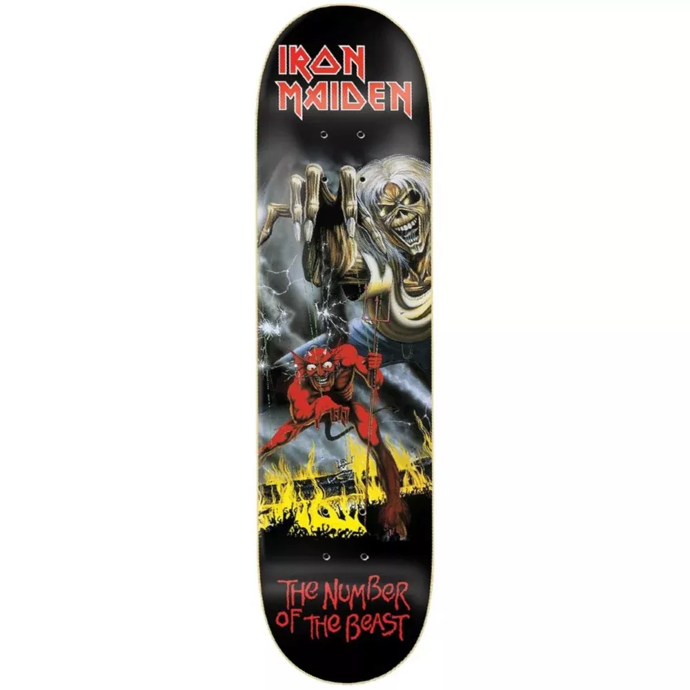 Zero Iron Maiden The Number Of The Beast 8.0 - Skateboard Deck