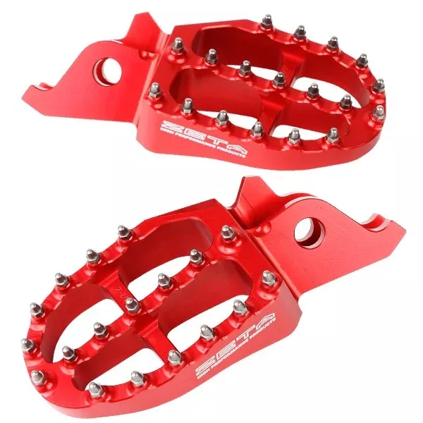 Zeta Aluminum Footpegs for Honda CRF Models