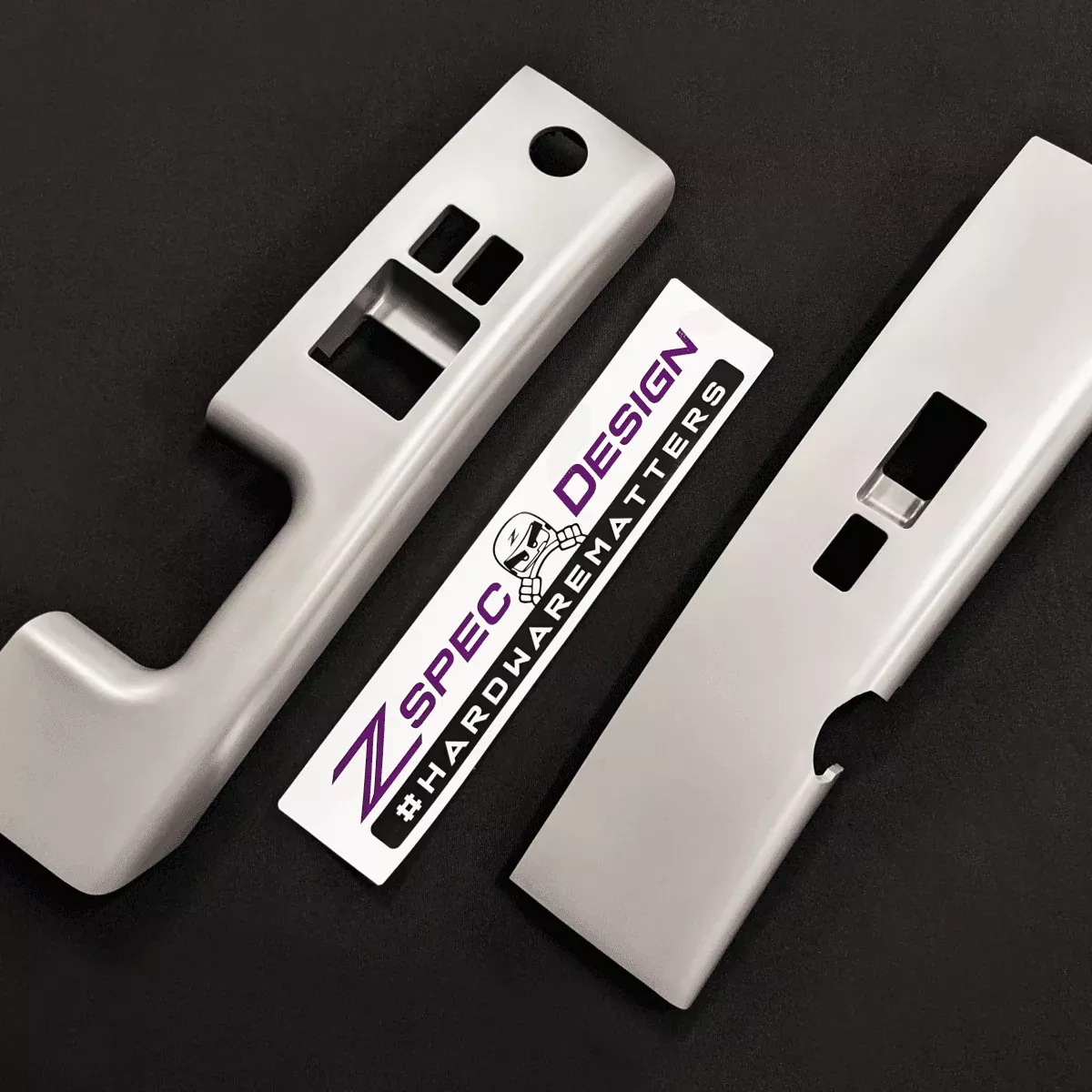 ZSPEC 350z Z33 Interior Door Window Switch Finisher Set for LHD '06-09, Grey